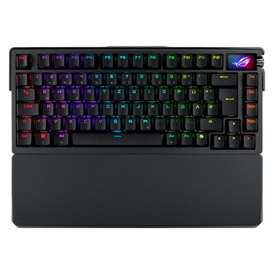 Image of ASUS ROG Azoth Extreme 75% Gaming Tastatur, Mechanische ROG NX-Switches, OLED-Touchscreen