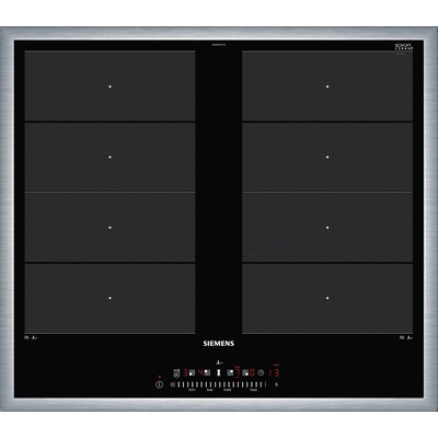 Siemens EX645FXC1E iQ700 Einbau-Induktionskochfeld autark 60cm Edelstahl-Rahmen