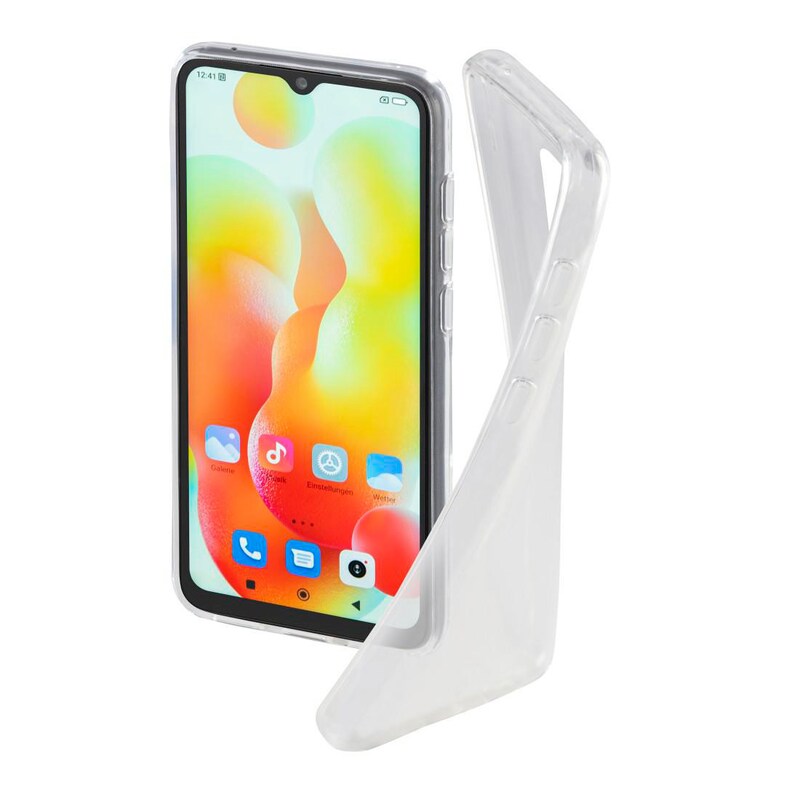 Hama 00215609 Cover Crystal Clear für Xiaomi Redmi 12C, Transparent