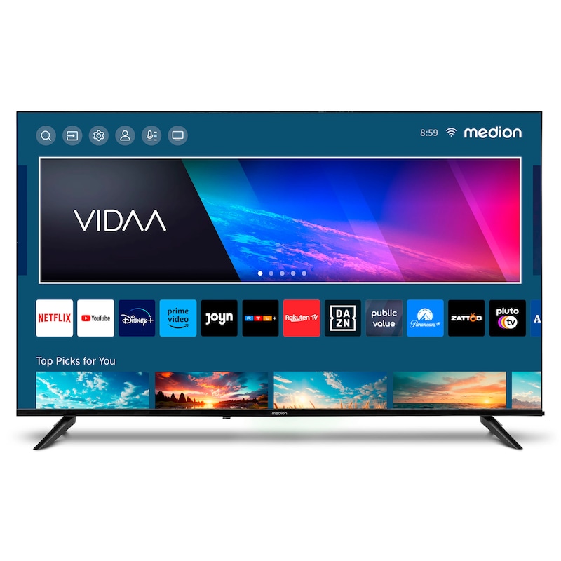 MEDION® LIFE® X15517 (MD 31642) Ultra HD LCD Smart-TV