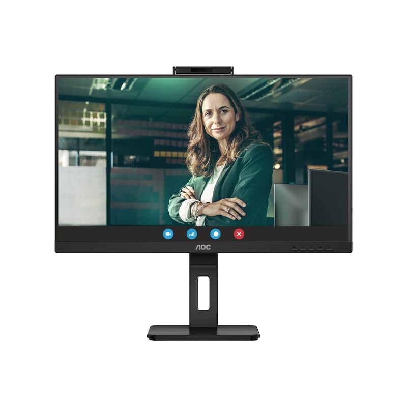 AOC 24P3QW 60,5cm (23,8") FHD IPS Monitor 16:9 HDMI/DP/USB 75Hz Webcam Sync