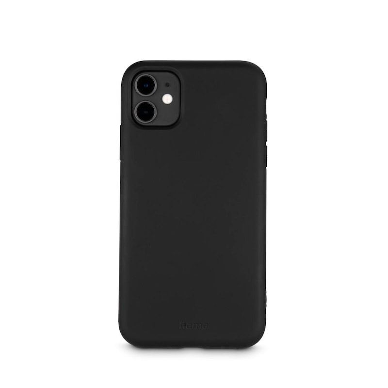 Hama 00138187 Handyhülle Fantastic Feel für Apple iPhone 11, Schwarz