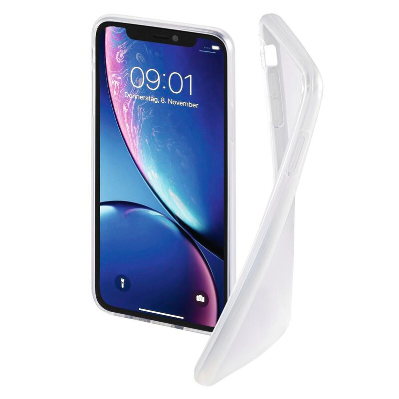 Hama 00184288 Cover Crystal Clear für Apple iPhone XR, Transparent