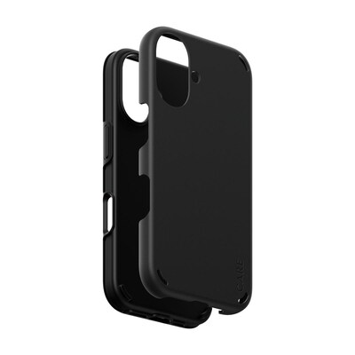 CARE by PanzerGlass® Feature Case Double Defense Schwarz iPhone 16