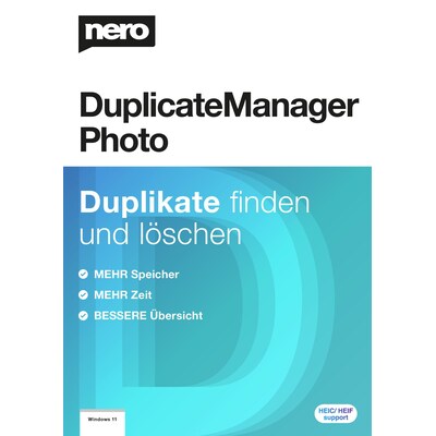 Nero AG NERO DuplicateManager Photo | Download and Produktschlüssel | 04052272002691