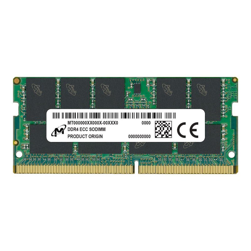 16GB (1x16GB) MICRON RDIMM DDR4-3200, CL22-22-22, reg ECC, single ranked