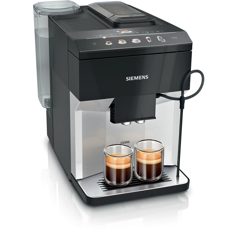 Siemens TP505D01 EQ.500 classic Kaffeevollautomat schwarz/silber