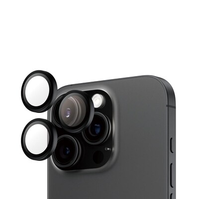 PanzerGlass  Hoops Schwarz Kameraschutz iPhone 16 Pro/16 Pro Max | 05715685003011