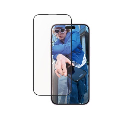 PanzerGlass Displayschutz Aluminum Rahmen iPhone 15 Plus/16 Plus Ultra-Wide Fit