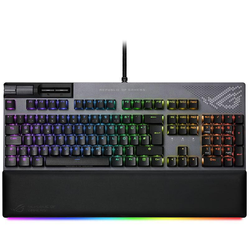 Asus ROG Strix Flare II Mechanische Gaming Tastatur USB ROG NX RED