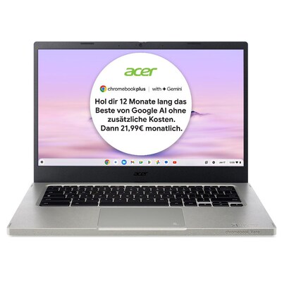 Acer Chromebook Vero 514 14" FHD i5-1235U 8GB/256GB SSD ChromeOS CBV514-1H-510X