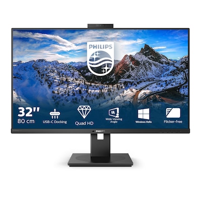 Philips P-line 326P1H 80cm (31,5") QHD IPS Office Monitor 16:9 HDMI/DP/USB-C PD90W 75Hz 4ms