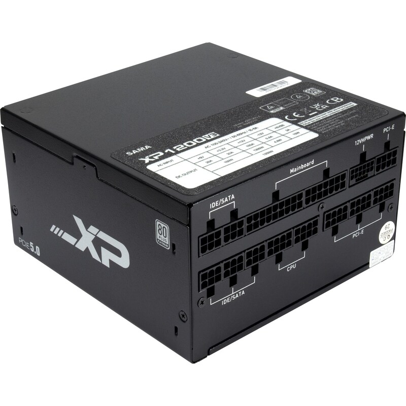 Inter-Tech Sama XPH-1200A 1200W ATX 3.0  Netzteil 120 mm