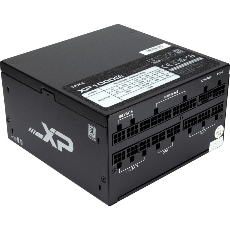 Inter-Tech Sama XPH-1000A 1000W ATX 3.0  Netzteil 120 mm