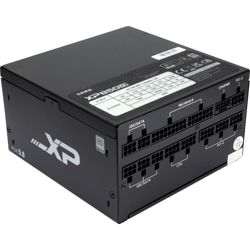 Inter-Tech Sama XPH-850A 850W ATX 3.0  Netzteil 120 mm