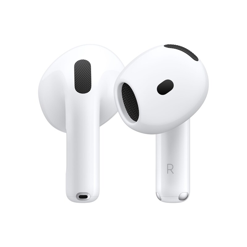 NT H2 günstig Kaufen-Apple AirPods 4 - True Wireless-Kopfhörer mit Mikrofon. Apple AirPods 4 - True Wireless-Kopfhörer mit Mikrofon <![CDATA[• Von Apple entwickelt mit H2 Kopfhörer Chip • Personalisiertes 3D Audio mit dynamischem Head Tracking • Adaptiver EQ, der Mu