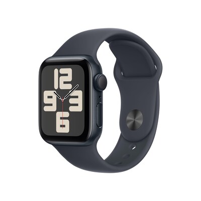 Apple Watch SE GPS 40mm Alu Mitternacht Sportarmband Mitternacht - M/L