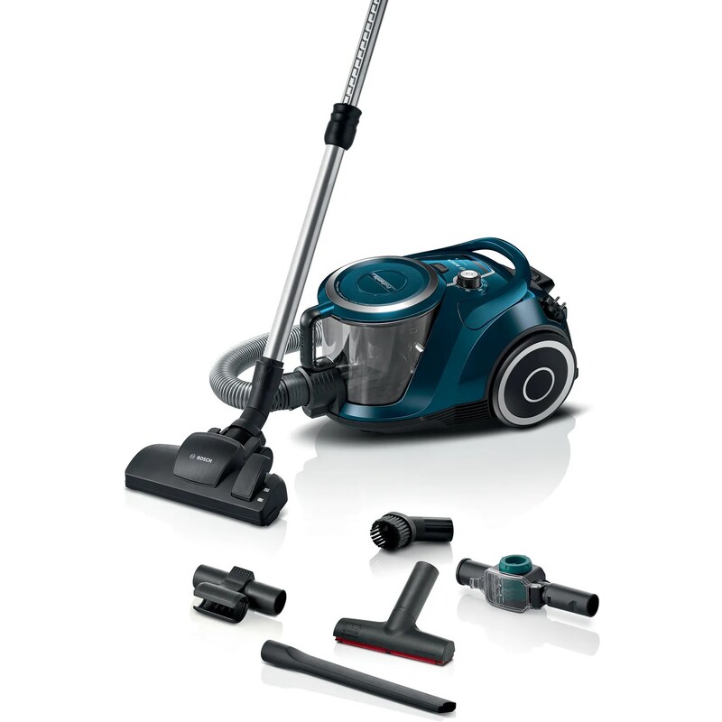 Bosch Serie 6 beutelloser Staubsauger ProFamiliy Blau