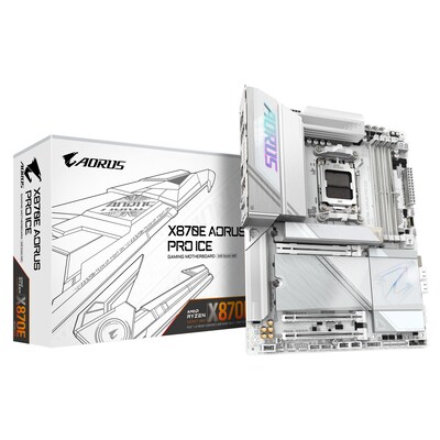 GIGABYTE X870E AORUS PRO ICE ATX Mainboard Sockel AM5 HDMI