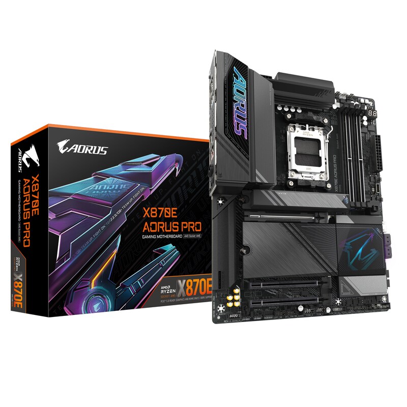 Gigabyte Atx Mainboard Sockel Am5 Hdmi X870e Aorus Pro