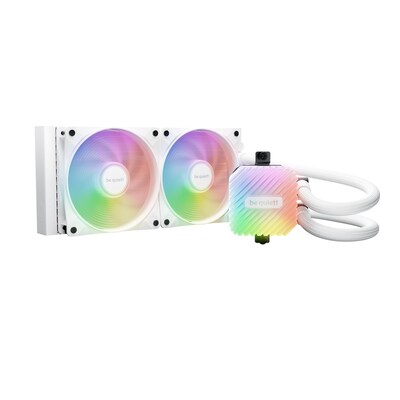 be quiet! Light LOOP 240 mm White Wasserkühlung für Intel/AMD Prozessoren