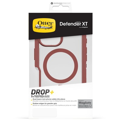 OtterBox Defender XT Clear Apple iPhone 16 Plus Dust Bowl - brown/clear