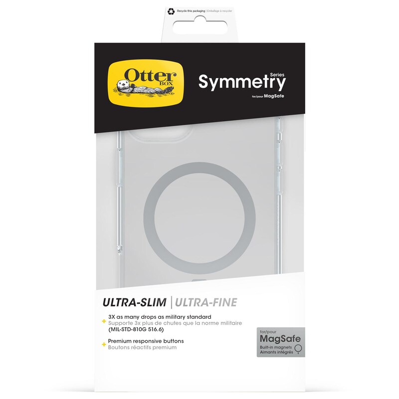 OtterBox Symmetry Clear MagSafe Apple iPhone 16 Plus - clear