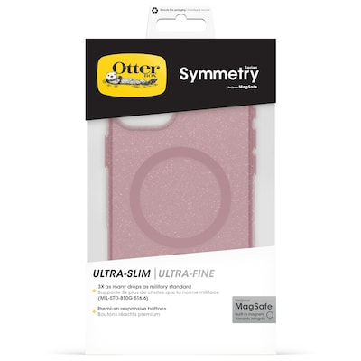 OtterBox Symmetry Clear MagSafe Apple iPhone 16 Plus Thimbleberry - pink