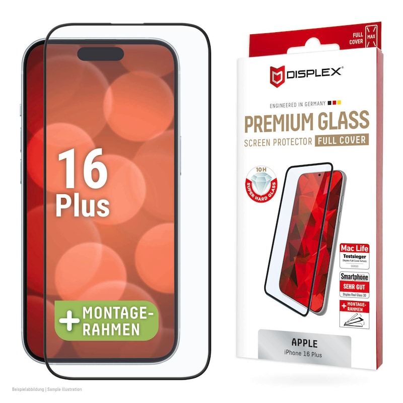 DISPLEX Premium Glass FC iPhone 16 Plus