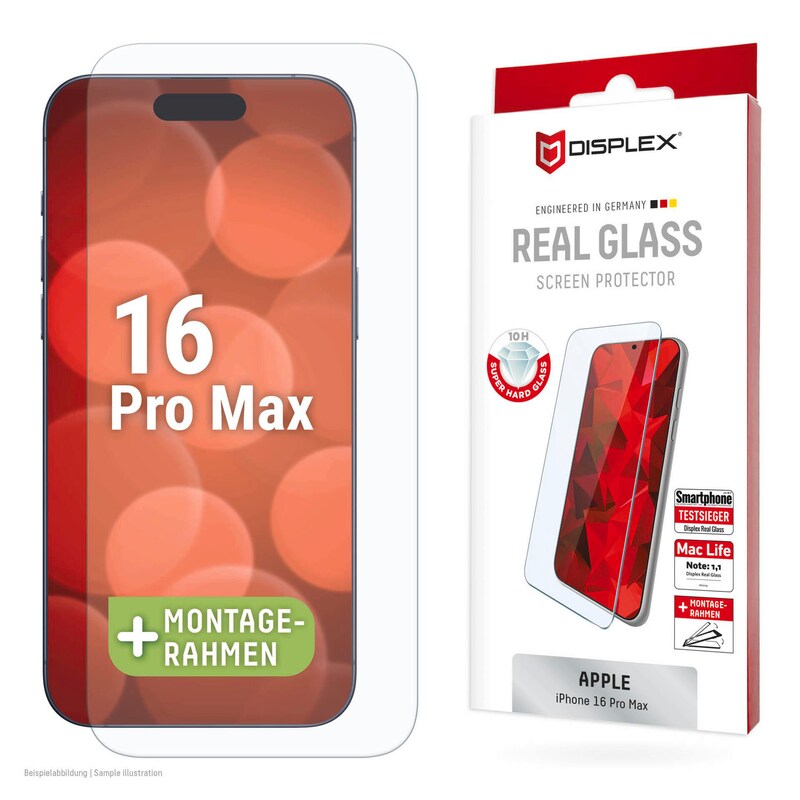 DISPLEX Real Glass iPhone 16 Pro Max