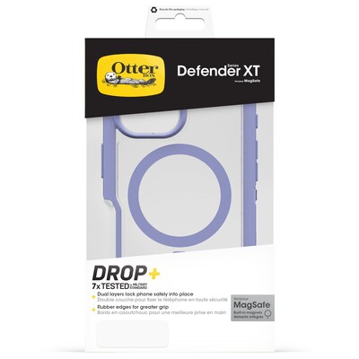 OtterBox Defender XT Clear Apple iPhone 16 Lavender Haze - clear/purple