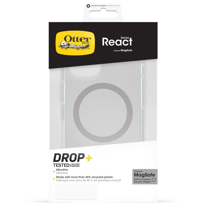 OtterBox React MagSafe Apple iPhone 16 - clear