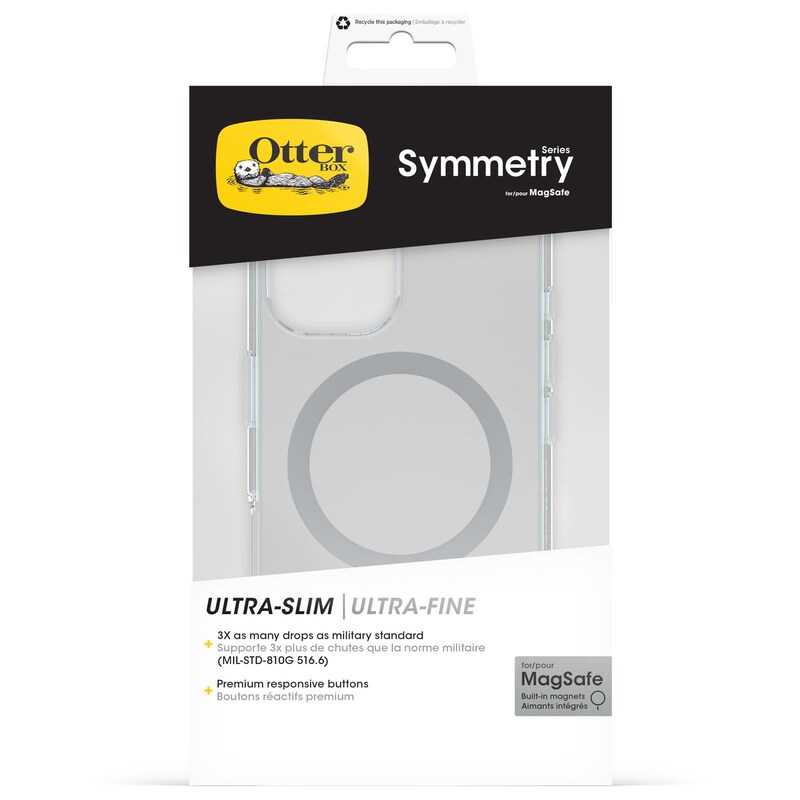 OtterBox Symmetry Clear MagSafe Apple iPhone 16 - clear