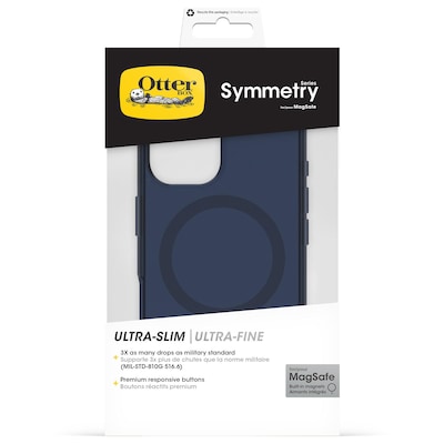 OtterBox Symmetry Clear MagSafe Apple iPhone 16 Blue Bear - blue