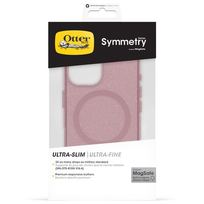 OtterBox Symmetry Clear MagSafe Apple iPhone 16 Thimbleberry - pink