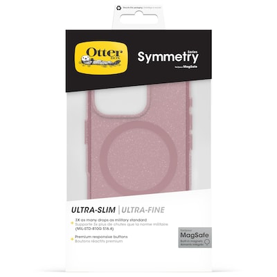 OtterBox Symmetry Clear MagSafe Apple iPhone 16 Pro Thimbleberry - pink