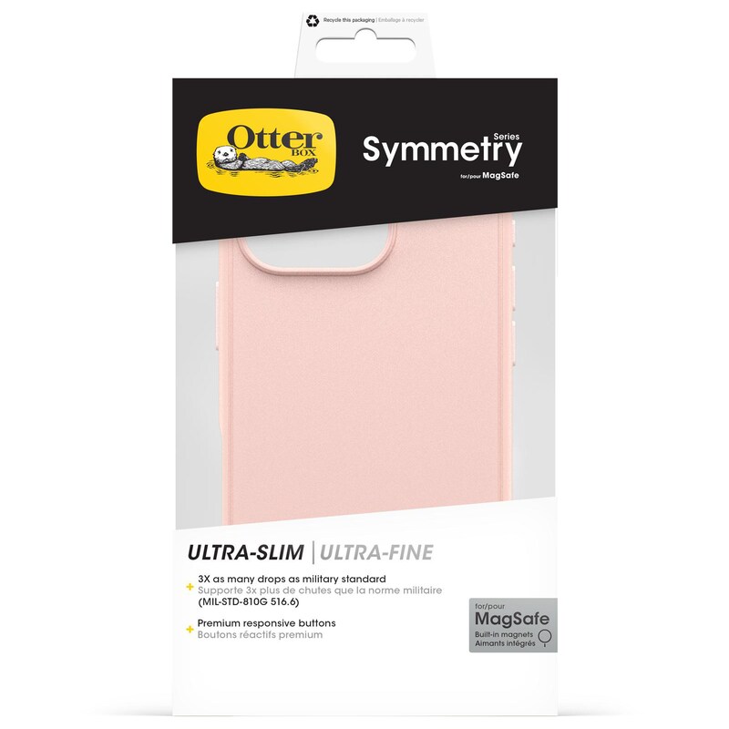 OtterBox Symmetry MagSafe Apple iPhone 16 Pro Ballet Shoes - rose