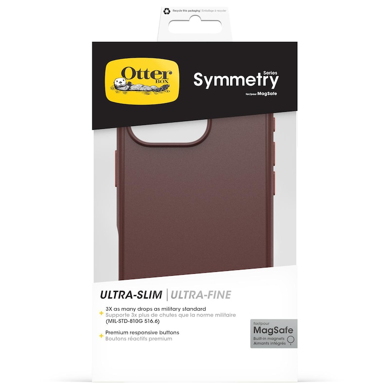 OtterBox Symmetry MagSafe Apple iPhone 16 Pro Union Station - brown