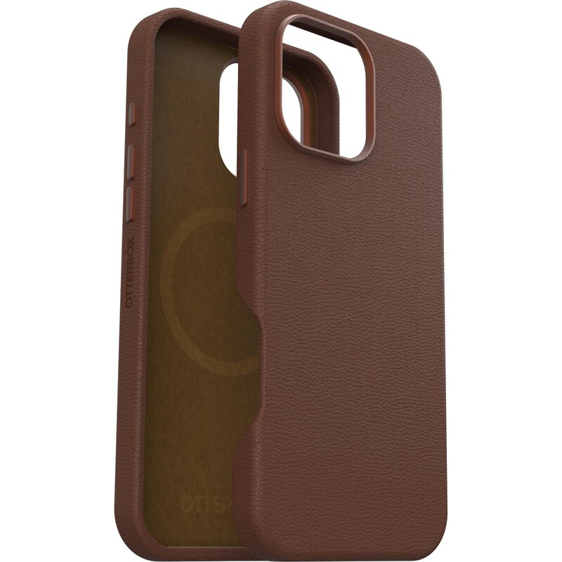 OtterBox Symmetry Cactus Leather Apple iPhone 16 Pro Max Rich Adobe - brown