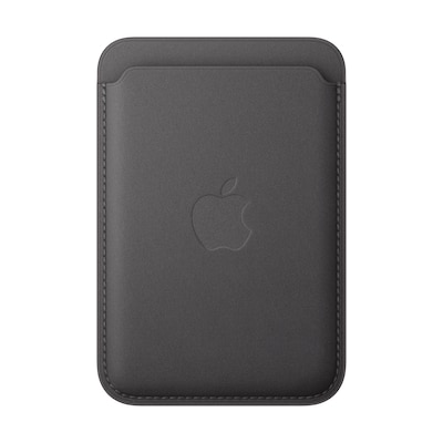 Apple Original iPhone Feingewebe Wallet mit MagSafe - Schwarz