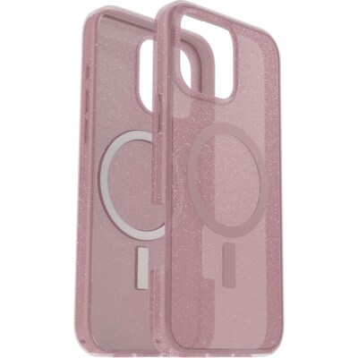 OtterBox Symmetry Clear MagSafe Apple iPhone 16 Pro Max - Thimbleberry - pink