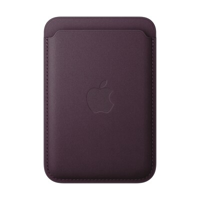 Apple Original iPhone Feingewebe Wallet mit MagSafe - Brombeere