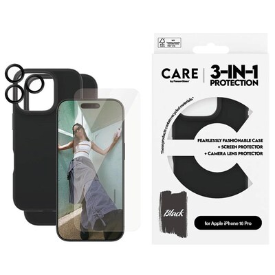 CARE by PanzerGlass® Fashion 3-in-1 Set iPhone 16 Pro