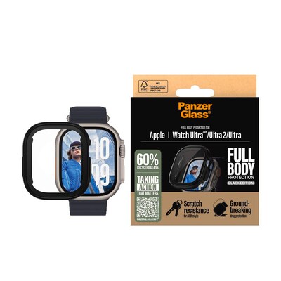 PanzerGlass Snappie Full Body Black Apple Watch Ultra 2024