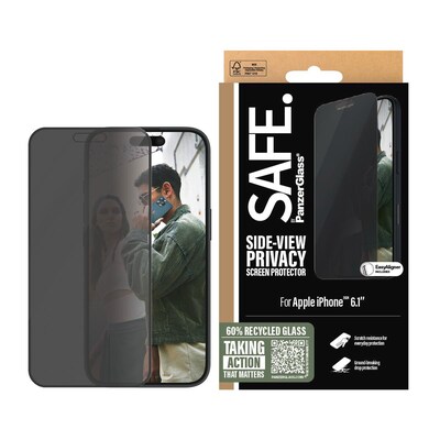 SAFE. by PanzerGlass Privacy Displayschutz iPhone 16 UWF