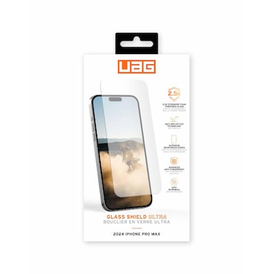 UAG Urban Armor Gear Ultra Schott Tempered Glass Displayschutz iPhone 16 Pro Max