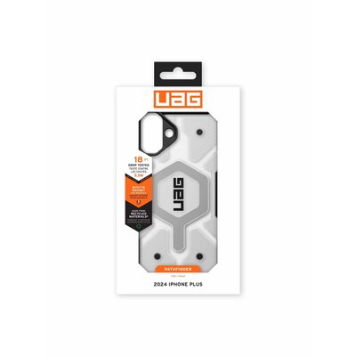 UAG Urban Armor Gear Pathfinder MagSafe Case Apple iPhone 16 Plus ice (transparent)