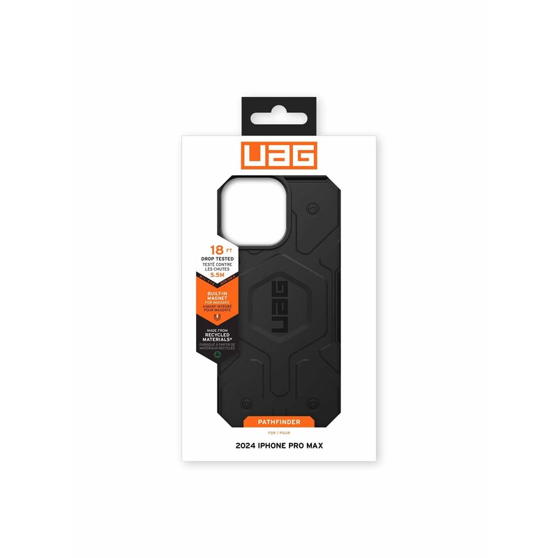 UAG Urban Armor Gear Pathfinder MagSafe Case Apple iPhone 16 Pro Max silber