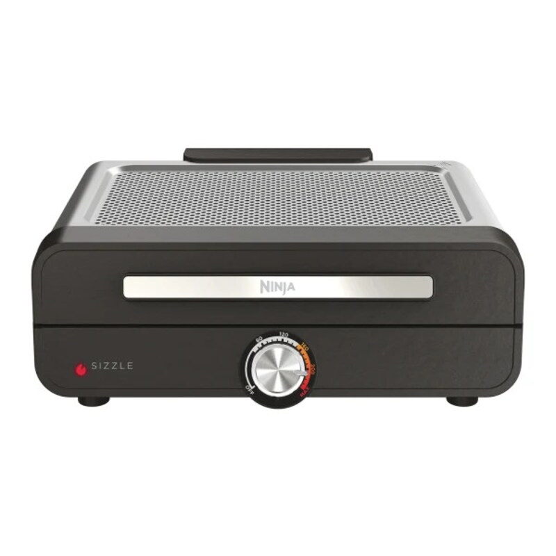 Ninja GR101EU Sizzle Plancha elektrischer Tischgrill 1450W