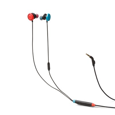 JBL Quantum 50 3.5mm Wired In-Ear Gaming Kopfhörer, Schwarz